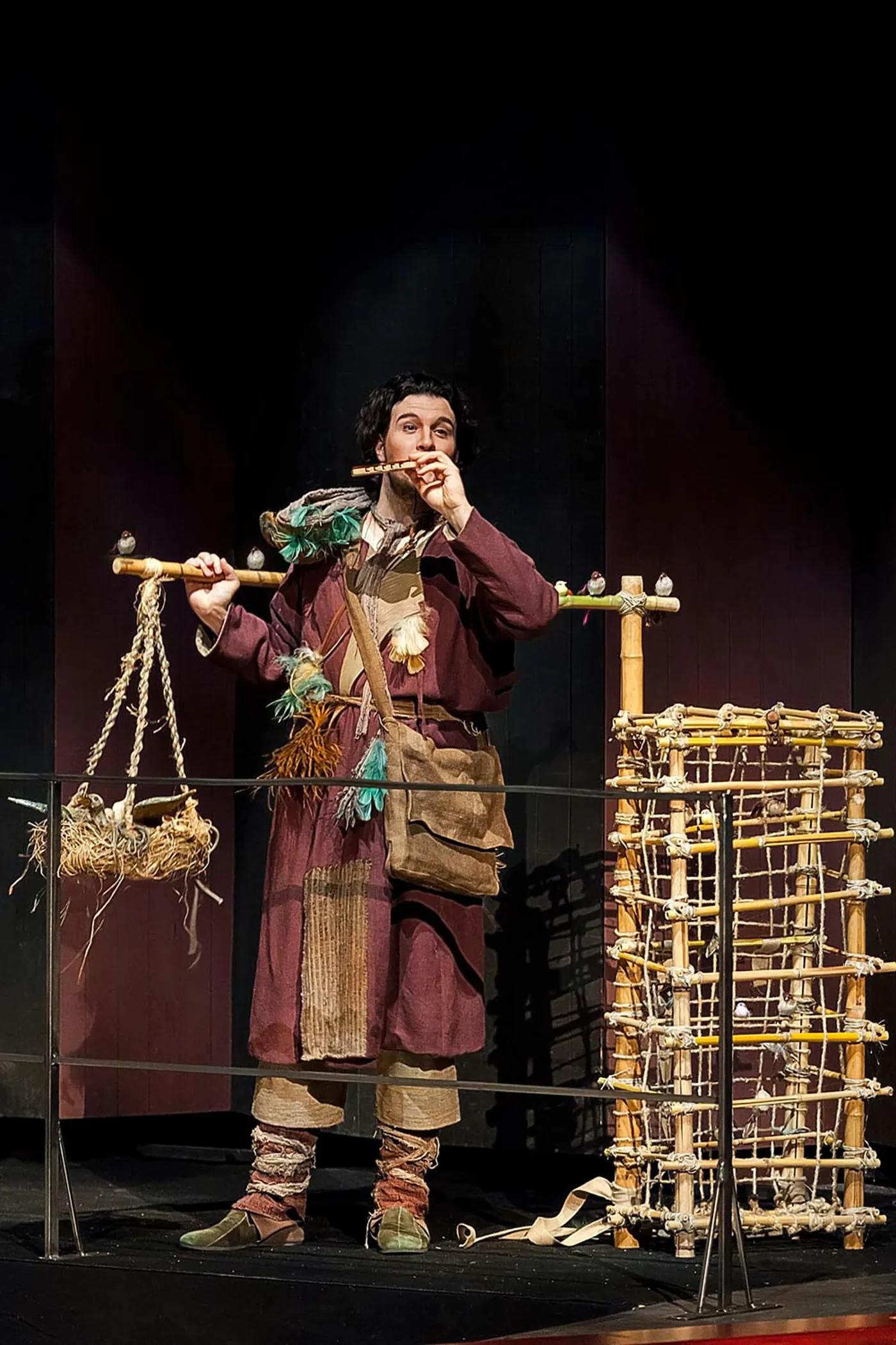 as Papageno, Magic Flute (Teatro Regio di Torino)